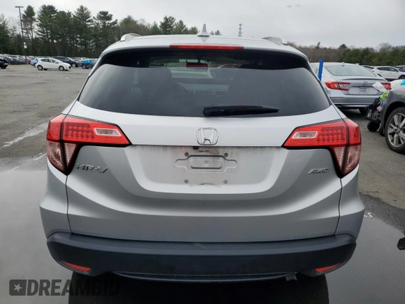 2016 Honda HR-V EX-L w/Navi with VIN 3CZRU6H75GM726387, listed as a Copart auction lot 50386725 with 61,916 mi miles and Salvage Title. Bid and sale history available at carsss.com. Image 6.