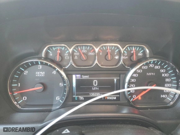 2014 Chevrolet Silverado 1500 LT with VIN 3GCPCREC1EG496054, listed as a Copart auction lot 52171575 with 136,299 mi miles and Salvage Title. Bid and sale history available at carsss.com. Image 9.