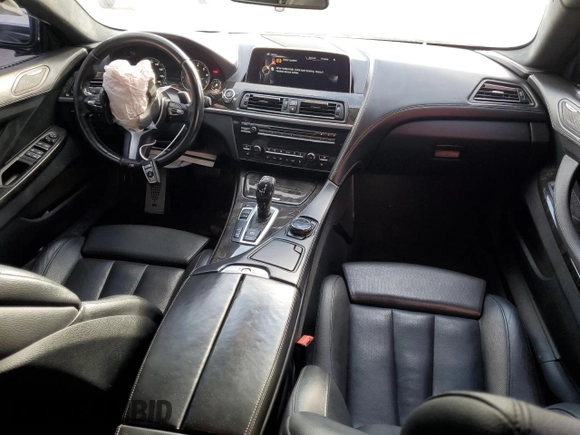 2016 BMW 6 Series 640i with VIN WBA6D0C57GG432671, listed as a Copart auction lot 86781034 with 118,161 mi miles and Salvage Title. Bid and sale history available at carsss.com. Image 8.