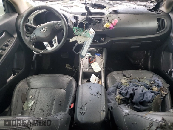 2012 Kia Sportage SX with VIN KNDPC3A63C7214602, listed as a Copart auction lot 51992515 with Not provided miles and Salvage title. Bid and sale history available at DreamBid. Image 8.
