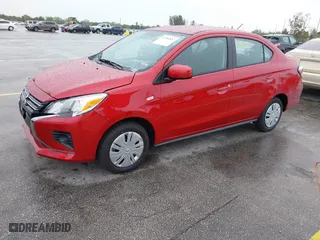2024 Mitsubishi Mirage G4 ES with VIN ML32FUFJ8RHF18022, listed as a IAAI auction lot 41584832 with 915 miles. Bid and sale history available at carsss.com. Image 17.