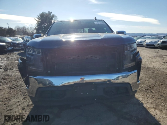 2021 Chevrolet Silverado 1500 LT with VIN 1GCRYDED4MZ125054, listed as a Copart auction lot 44654885 with 133,370 mi miles and Salvage Title. Bid and sale history available at DreamBid. Image 5.