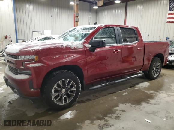 2021 Chevrolet Silverado 1500 RST with VIN 3GCUYEED0MG183503, listed as a Copart auction lot 82758634 with 49,045 mi miles and Clean Title. Bid and sale history available at carsss.com. Image 1.
