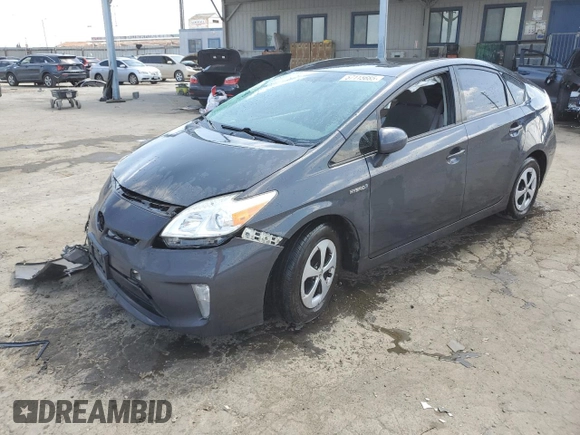 2015 Toyota Prius Four с VIN JTDKN3DU5F0438322, выставлен на аукционе Copart как лот 57115685 с пробегом 160 750 миль миль и Списание • Salvage title. История ставок и продаж доступна на DreamBid. Изображение 1.