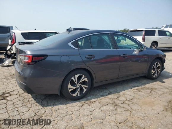 2022 Subaru Legacy Premium with VIN 4S3BWAC63N3015238, listed as a Copart auction lot 58767565 with 65,442 mi miles and Salvage title. Bid and sale history available at DreamBid. Image 3.