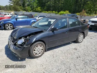 2004 Honda Civic LX with VIN 2HGES16594H523349, listed as a Copart auction lot 53368775 with 210,648 mi miles and Salvage Title. Bid and sale history available at carsss.com. Image 1.