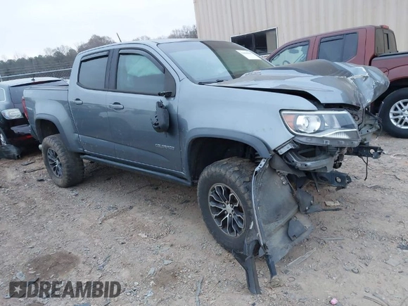 2018 Chevrolet Colorado 4WD ZR2 with VIN 1GCPTEE12J1297871, listed as a IAAI auction lot 41816842 with 101,872 mi miles. Bid and sale history available at carsss.com. Image 1.