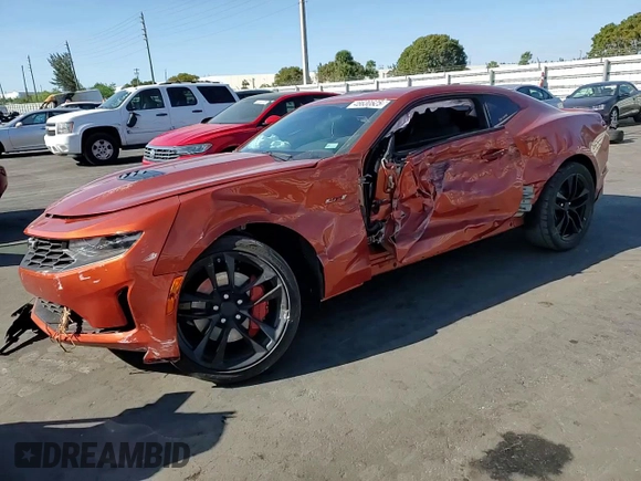 2023 Chevrolet Camaro LT1 with VIN 1G1FF1R73P0132607, listed as a Copart auction lot 48630625 with 17,833 mi miles and Non Repairable. Bid and sale history available at DreamBid. Image 11.