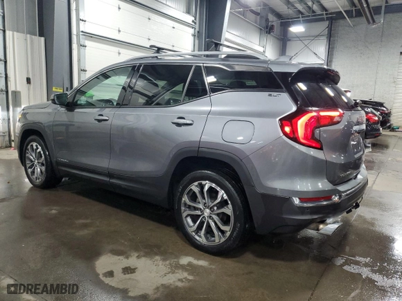 2020 GMC Terrain SLT with VIN 3GKALVEX3LL337773, listed as a Copart auction lot 84684024 with 57,194 mi miles and Salvage Title. Bid and sale history available at carsss.com. Image 2.