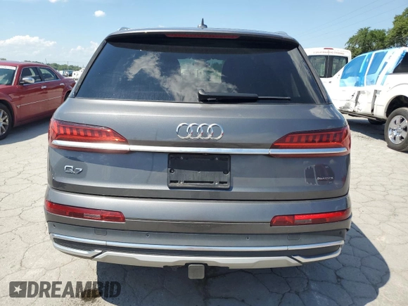 2020 Audi Q7 Prestige with VIN WA1VXAF77LD005098, listed as a Copart auction lot 64656425 with 74,368 mi miles and Clean title. Bid and sale history available at DreamBid. Image 6.