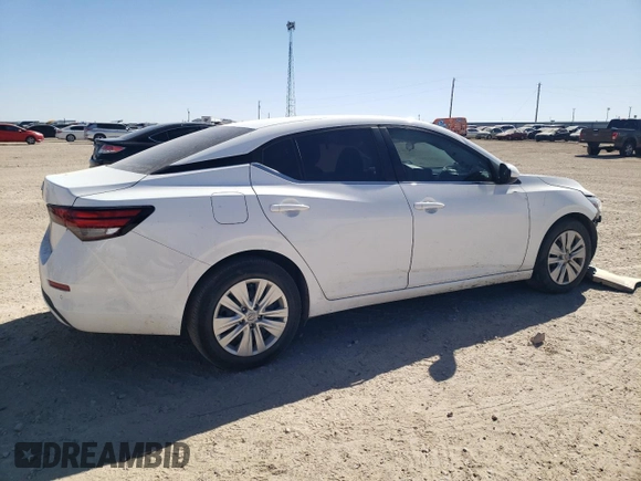 2023 Nissan Sentra S with VIN 3N1AB8BV3PY297029, listed as a Copart auction lot 46858975 with 16,414 mi miles and Salvage Title. Bid and sale history available at DreamBid. Image 3.