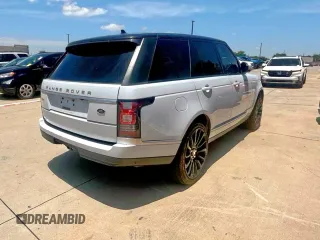 2016 Land Rover Range Rover Supercharged with VIN SALGS2EF4GA317214, listed as a Copart auction lot 66235675 with 105,629 mi miles and Clean title. Bid and sale history available at DreamBid. Image 4.