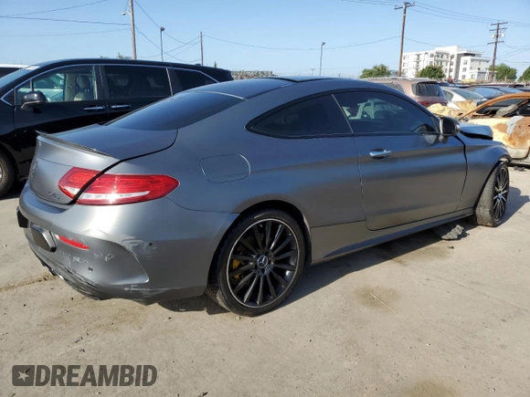 2018 Mercedes-Benz C 43 AMG с VIN WDDWJ6EB4JF628894, выставлен на аукционе Copart как лот 61393225 с пробегом Не указан миль и Списание • Salvage title. История ставок и продаж доступна на DreamBid. Изображение 3.
