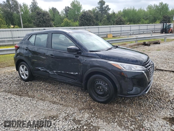 2024 Nissan Kicks S with VIN 3N1CP5BV3RL538516, listed as a Copart auction lot 53878215 with 21,662 mi miles and Clean Title. Bid and sale history available at carsss.com. Image 4.
