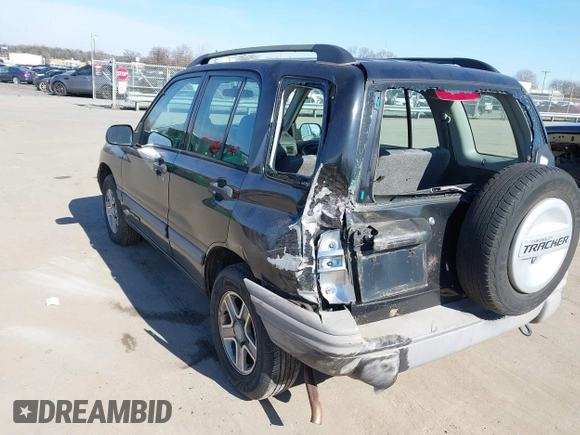 2003 Chevrolet Tracker with VIN 2CNBE13C736921273, listed as a IAAI auction lot 41453815 with 150,768 mi miles and . Bid and sale history available at DreamBid. Image 3.