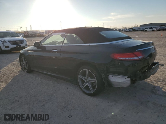 2018 Mercedes-Benz C 300 with VIN WDDWK4KB5JF703883, listed as a Copart auction lot 82379194 with 40,344 mi miles and Salvage title. Bid and sale history available at DreamBid. Image 2.