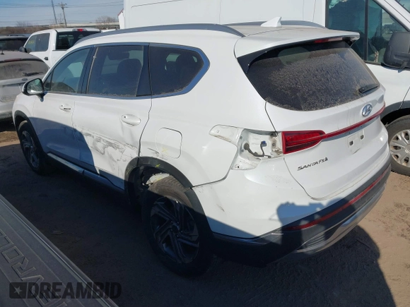 2021 Hyundai Santa Fe Essential with VIN 5NMS24AJ7MH365976, listed as a IAAI auction lot 41393729 with 72,149 mi miles. Bid and sale history available at carsss.com. Image 3.