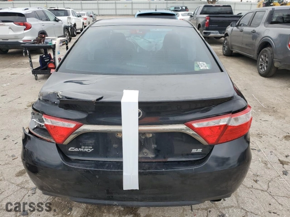2016 Toyota Camry XLE with VIN 4T1BF1FK4GU162475, listed as a Copart auction lot 85580884 with 0 mi miles and Salvage Title. Bid and sale history available at carsss.com. Image 6.