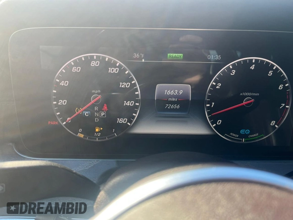 2019 Mercedes-Benz CLS with VIN WDD2J5KB4KA036312, listed as a Copart auction lot 45724215 with 72,656 mi miles and Clean Title. Bid and sale history available at carsss.com. Image 9.