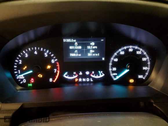 2022 Ford Explorer with VIN 1FM5K8AC1NGA94309, listed as a Copart auction lot 85947204 with 51,365 mi miles and Salvage title. Bid and sale history available at DreamBid. Image 9.