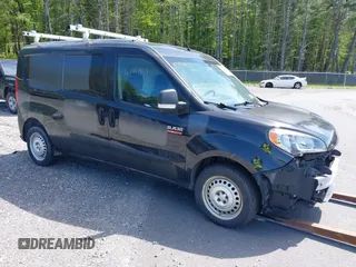 2018 Ram ProMaster City Cargo Tradesman z VIN ZFBERFAB4J6K73927, wystawiony jako IAAI lot #42191959 z przebiegiem 137 926 mil mil oraz . Historia ofert i sprzedaży dostępna na DreamBid. Obrazek 1.