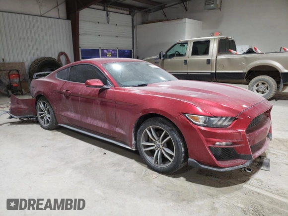 2017 Ford Mustang EcoBoost with VIN 1FA6P8THXH5320467, listed as a Copart auction lot 42279725 with 97,386 mi miles and Salvage Title. Bid and sale history available at DreamBid. Image 4.