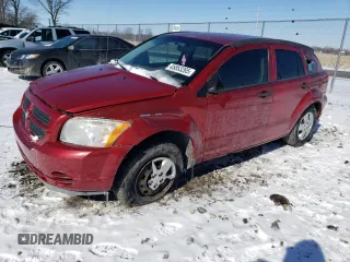 2008 Dodge Caliber SE with VIN 1B3HB28B88D502856, listed as a Copart auction lot 45853265 with 252,530 mi miles and Salvage Title. Bid and sale history available at carsss.com. Image 1.