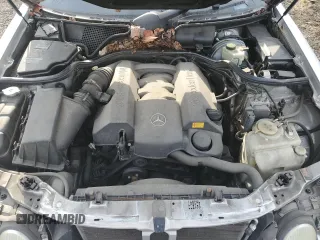 2001 Mercedes-Benz E-Class AWD with VIN WDBJF82J61X055258, listed as a Copart auction lot 42396765 with 0 mi miles and Salvage Title. Bid and sale history available at carsss.com. Image 11.
