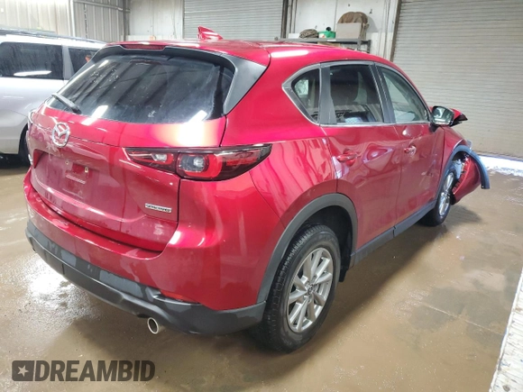 2023 Mazda CX-5 S Carbon Edition with VIN JM3KFBCM6P0140282, listed as a Copart auction lot 49908965 with 30,751 mi miles and Salvage Title. Bid and sale history available at carsss.com. Image 3.