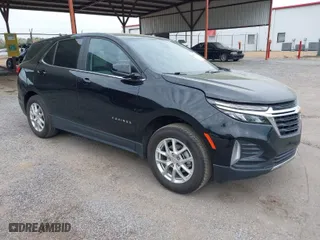 2023 Chevrolet Equinox LT with VIN 3GNAXUEGXPL262836, listed as a IAAI auction lot 41897111 with 46,179 mi miles. Bid and sale history available at carsss.com. Image 1.