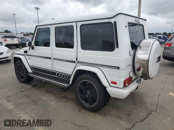 2017 Mercedes-Benz G-Class AMG G 63 with VIN WDCYC7DF4HX275157, listed as a Copart auction lot 74627084 with 0 mi miles and Salvage Title. Bid and sale history available at carsss.com. Image 2.