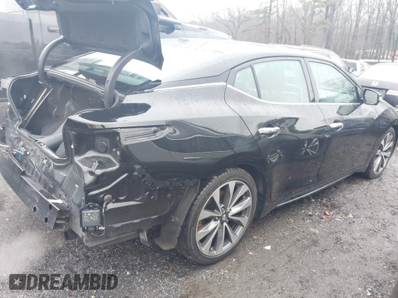 2020 Nissan Maxima Platinum with VIN 1N4AA6FV6LC382860, listed as a IAAI auction lot 41429323 with 87,689 mi miles and . Bid and sale history available at DreamBid. Image 4.