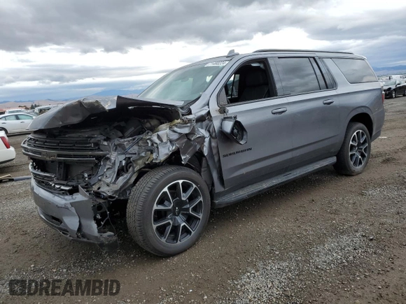 2021 Chevrolet Suburban RST with VIN 1GNSCEKD6MR234505, listed as a Copart auction lot 71460224 with 69,174 mi miles and Salvage title. Bid and sale history available at DreamBid. Image 1.