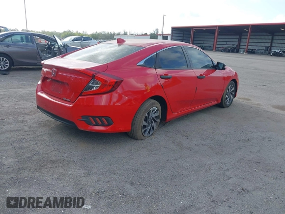 2018 Honda Civic EX with VIN 2HGFC2F73JH541754, listed as a IAAI auction lot 42115344 with 76,896 mi miles and . Bid and sale history available at DreamBid. Image 4.