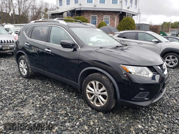 2016 Nissan Rogue S with VIN JN8AT2MV8GW146199, listed as a Copart auction lot 51977215 with 84,861 mi miles and Salvage Title. Bid and sale history available at carsss.com. Image 4.