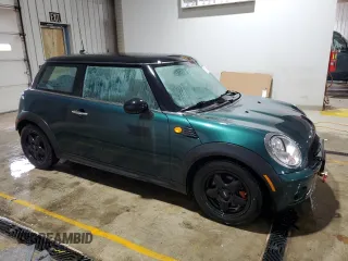 2008 MINI Hardtop with VIN WMWMF33558TT66729, listed as a Copart auction lot 51153645 with 127,357 mi miles and Salvage Title. Bid and sale history available at DreamBid. Image 4.