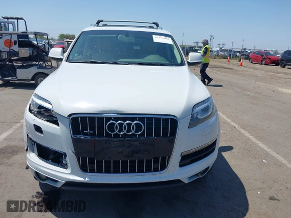 2013 Audi Q7 Premium Plus with VIN WA1LGAFE8DD010690, listed as a IAAI auction lot 42152906 with 152,351 mi miles and . Bid and sale history available at DreamBid. Image 12.