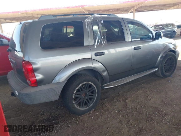 2008 Dodge Durango SXT with VIN 1D8HD38KX8F103709, listed as a IAAI auction lot 42588956 with 277,572 mi miles and . Bid and sale history available at DreamBid. Image 4.