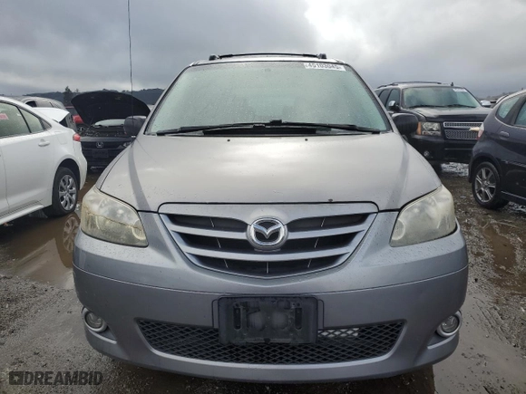 2004 Mazda MPV ES with VIN JM3LW28J940507612, listed as a Copart auction lot 45103045 with 224,211 mi miles and Salvage Title. Bid and sale history available at carsss.com. Image 5.