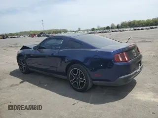 2010 Ford Mustang V6 with VIN 1ZVBP8AN7A5166515, listed as a Copart auction lot 54176615 with 99,390 mi miles and Salvage Title. Bid and sale history available at DreamBid. Image 2.