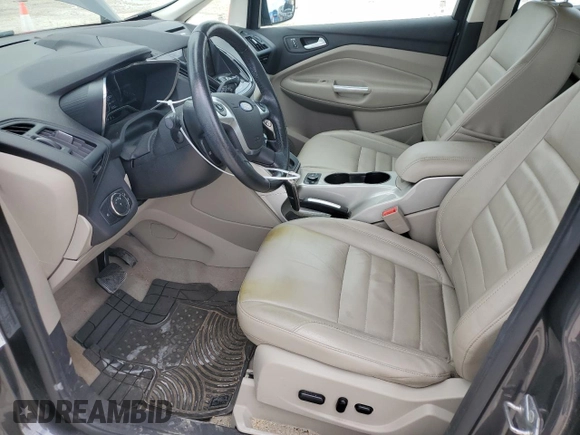 2015 Ford C-Max SEL with VIN 1FADP5CU6FL101839, listed as a Copart auction lot 53631355 with 53,593 mi miles and Salvage Title. Bid and sale history available at DreamBid. Image 7.