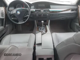 2006 BMW 5 Series 530i with VIN WBANE73556CM32238, listed as a Copart auction lot 46550915 with 210,283 mi miles and Clean Title. Bid and sale history available at carsss.com. Image 8.