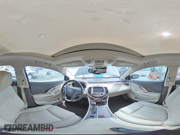 2015 Buick LaCrosse Leather with VIN 1G4GB5G30FF137138, listed as a Copart auction lot 54259285 with 169,384 mi miles and Salvage Title. Bid and sale history available at DreamBid. Image 15.
