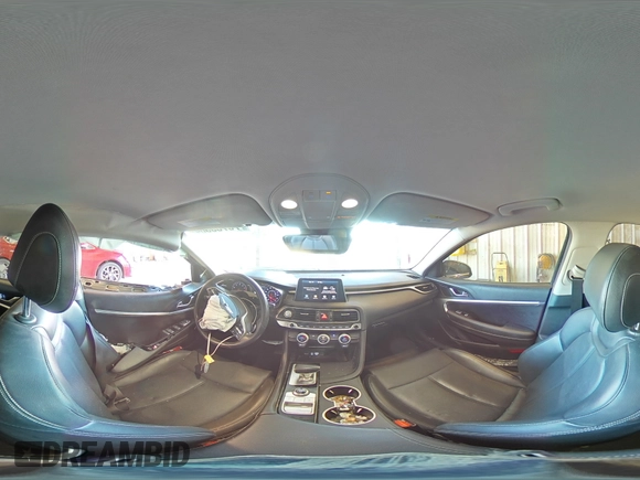 2019 Genesis G70 2.0T Advanced with VIN KMTG64LA1KU026869, listed as a Copart auction lot 70709004 with 85,109 mi miles and Salvage Title. Bid and sale history available at carsss.com. Image 13.