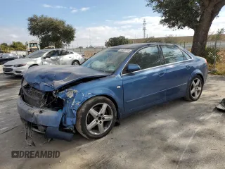 2005 Audi A4 3.0L with VIN WAULT68E85A021636, listed as a Copart auction lot 83424744 with 163,991 mi miles and Salvage Title. Bid and sale history available at carsss.com. Image 1.