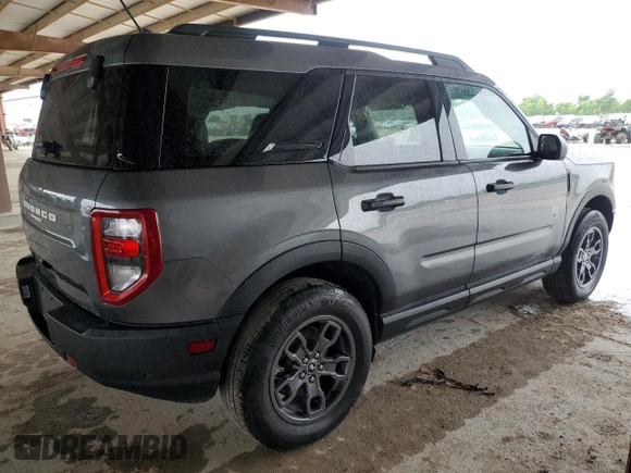 2024 Ford Bronco Sport Big Bend with VIN 3FMCR9B65RRE25005, listed as a Copart auction lot 54154925 with 25,109 mi miles and Salvage title. Bid and sale history available at DreamBid. Image 3.