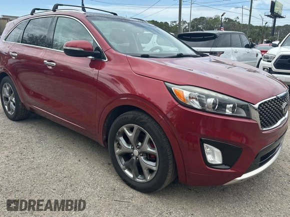 2016 Kia Sorento SX z VIN 5XYPK4A56GG115443, wystawiony jako Copart lot #48614745 z przebiegiem 132 205 mil mil oraz Czysty tytuł • Clean title. Historia ofert i sprzedaży dostępna na DreamBid. Obrazek 1.