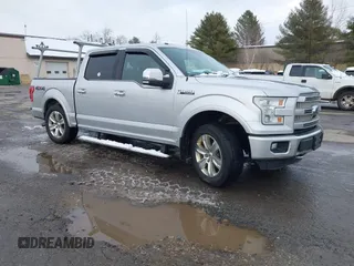 2015 Ford F-150 XLT with VIN 1FTEW1EF7FFA18623, listed as a IAAI auction lot 41629399 with 297,585 mi miles. Bid and sale history available at carsss.com. Image 1.