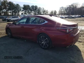 2024 Lexus ES with VIN 58ADZ1B14RU164168, listed as a Copart auction lot 42786265 with 8,627 mi miles and Salvage Title. Bid and sale history available at carsss.com. Image 2.