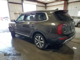2022 Kia Telluride S with VIN 5XYP6DHC2NG285465, listed as a Copart auction lot 55396215 with 36,548 mi miles and Salvage title. Bid and sale history available at DreamBid. Image 2.